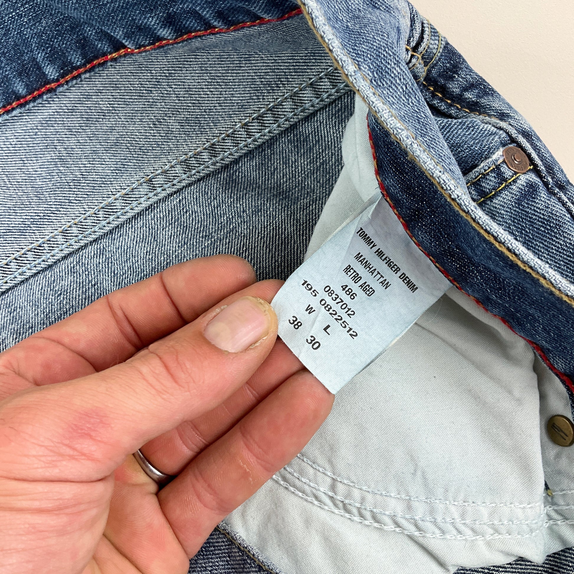 Hilfiger Denim Jeans - W38 L30-HILFIGER DENIM-olesstore-vintage-secondhand-shop-austria-österreich