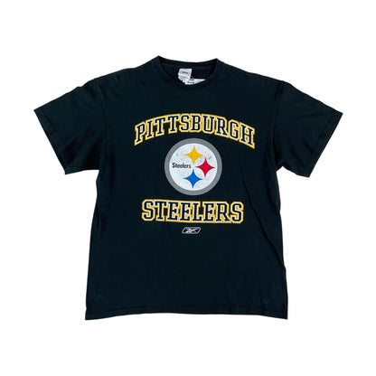 Reebok NFL Pittsburgh Steelers Football T-Shirt - Large-NFL-olesstore-vintage-secondhand-shop-austria-österreich
