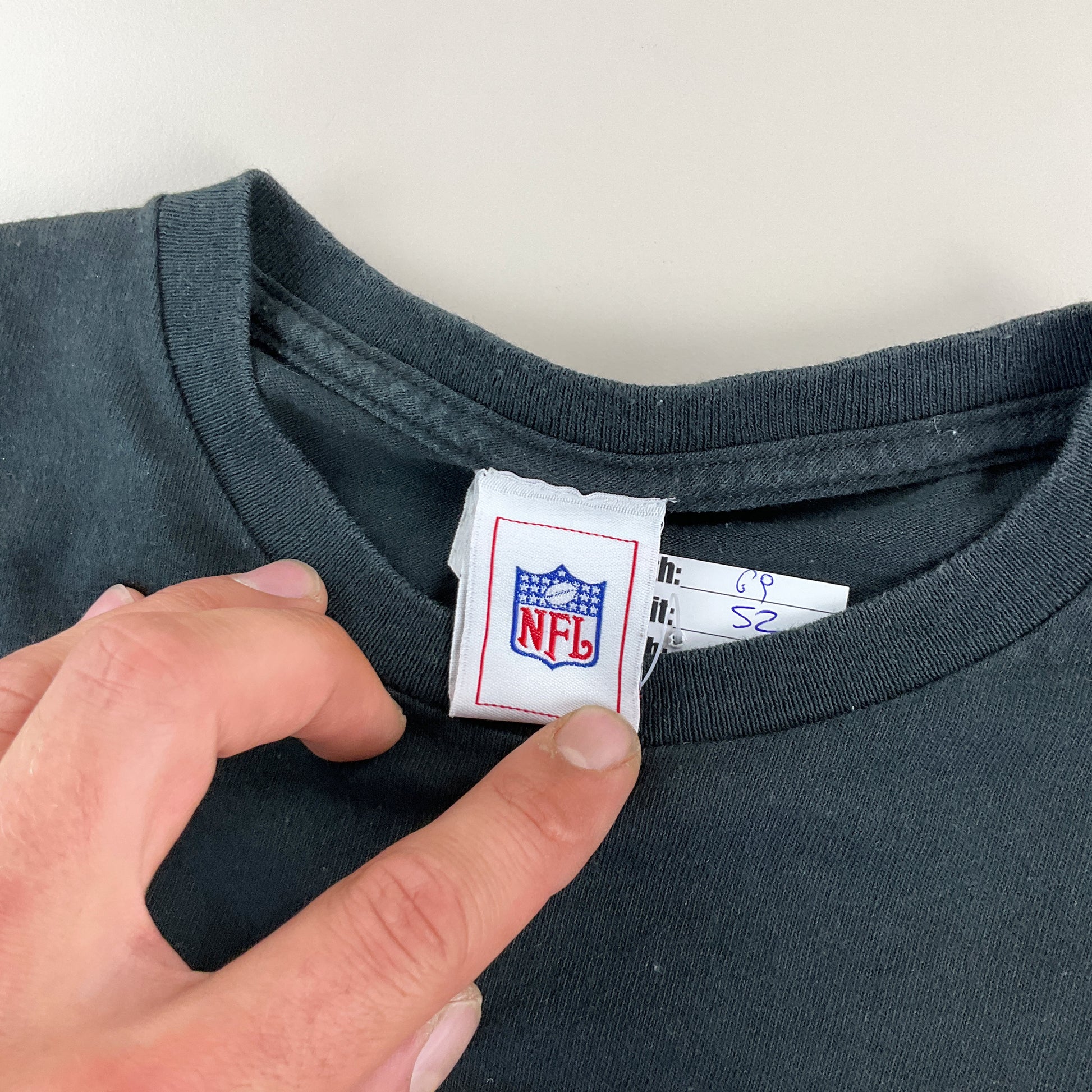 Reebok NFL Pittsburgh Steelers Football T-Shirt - Large-NFL-olesstore-vintage-secondhand-shop-austria-österreich