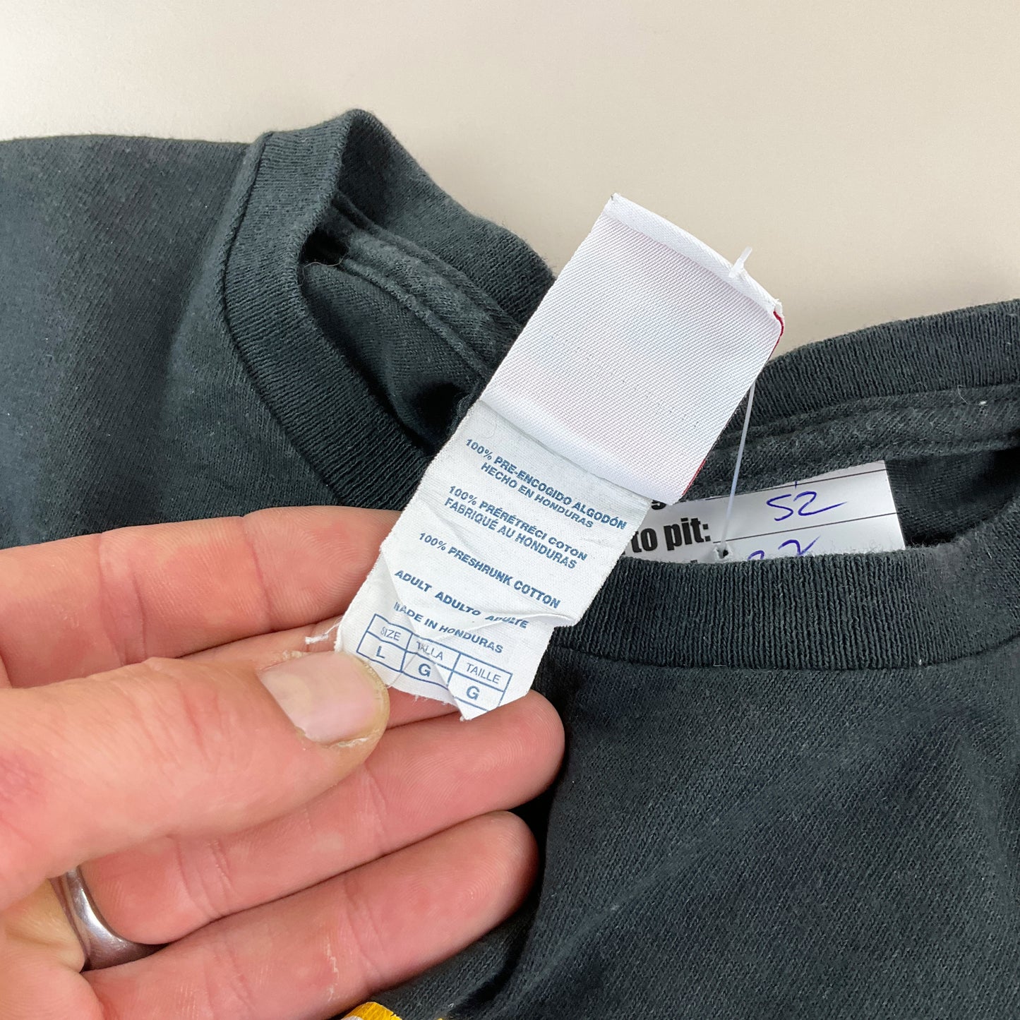 Reebok NFL Pittsburgh Steelers Football T-Shirt - Large-NFL-olesstore-vintage-secondhand-shop-austria-österreich