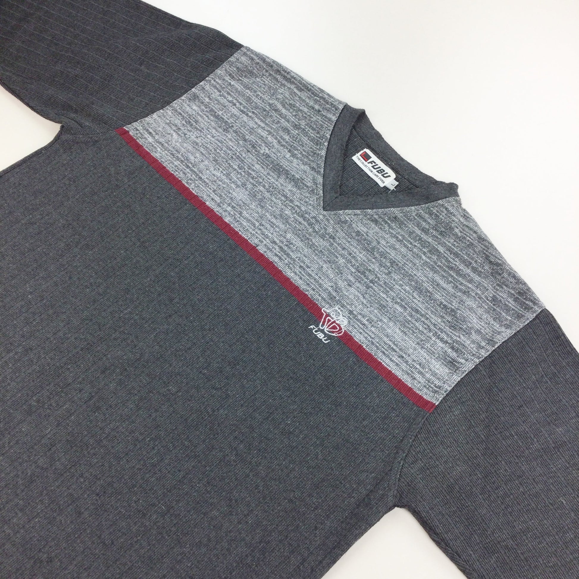 Fubu 90s Sweatshirt - Large-FUBU-olesstore-vintage-secondhand-shop-austria-österreich