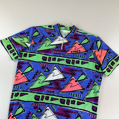 Diadora 90s Rennrad Trikot - Large-DIADORA-olesstore-vintage-secondhand-shop-austria-österreich