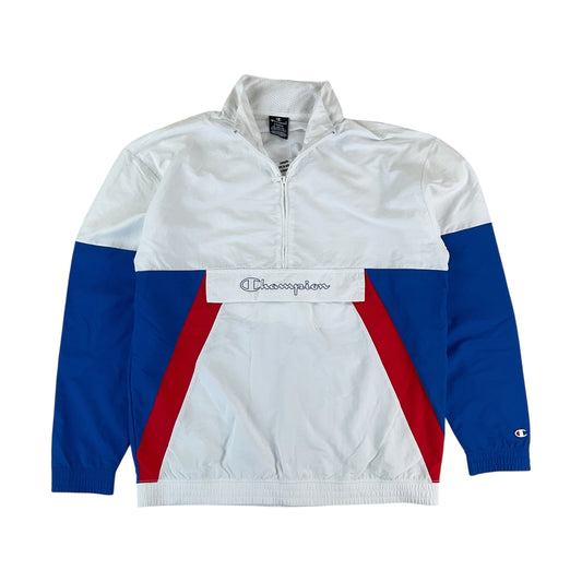 Champion 1/4 Zip Jacke - Large-CHAMPION-olesstore-vintage-secondhand-shop-austria-österreich