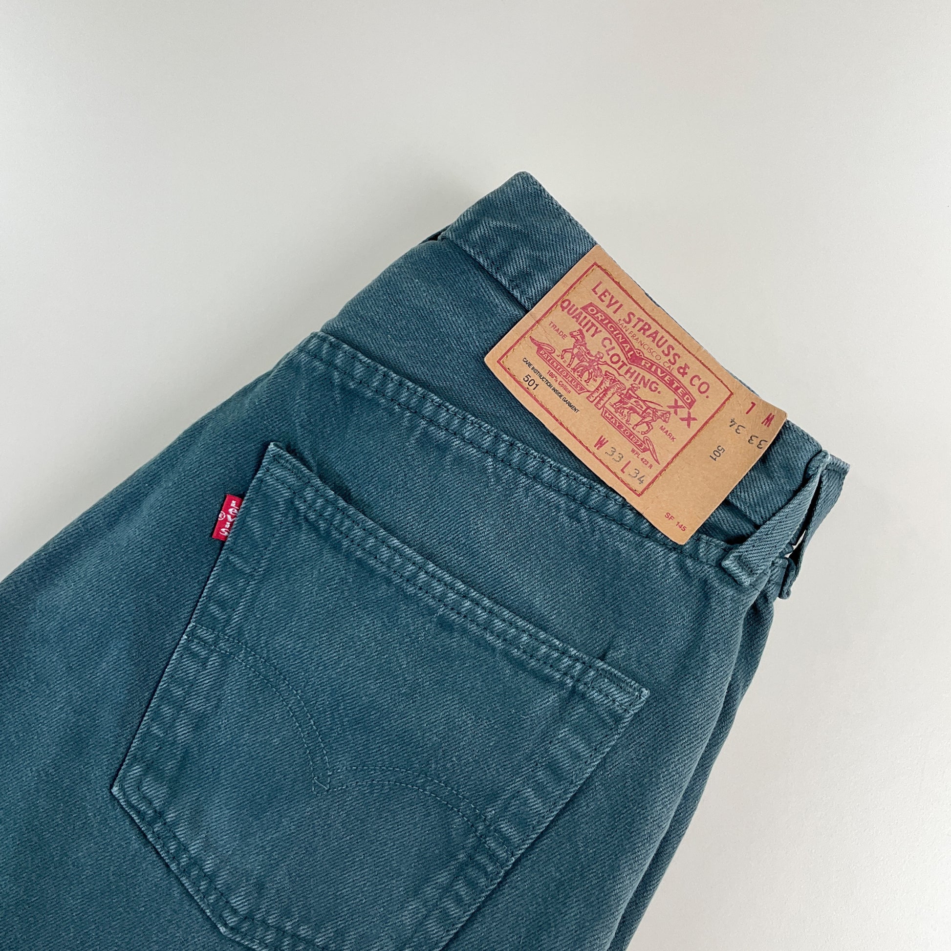 Levi's 90s 501 Lot Denim Jeans - W33 L34-LEVI'S-olesstore-vintage-secondhand-shop-austria-österreich