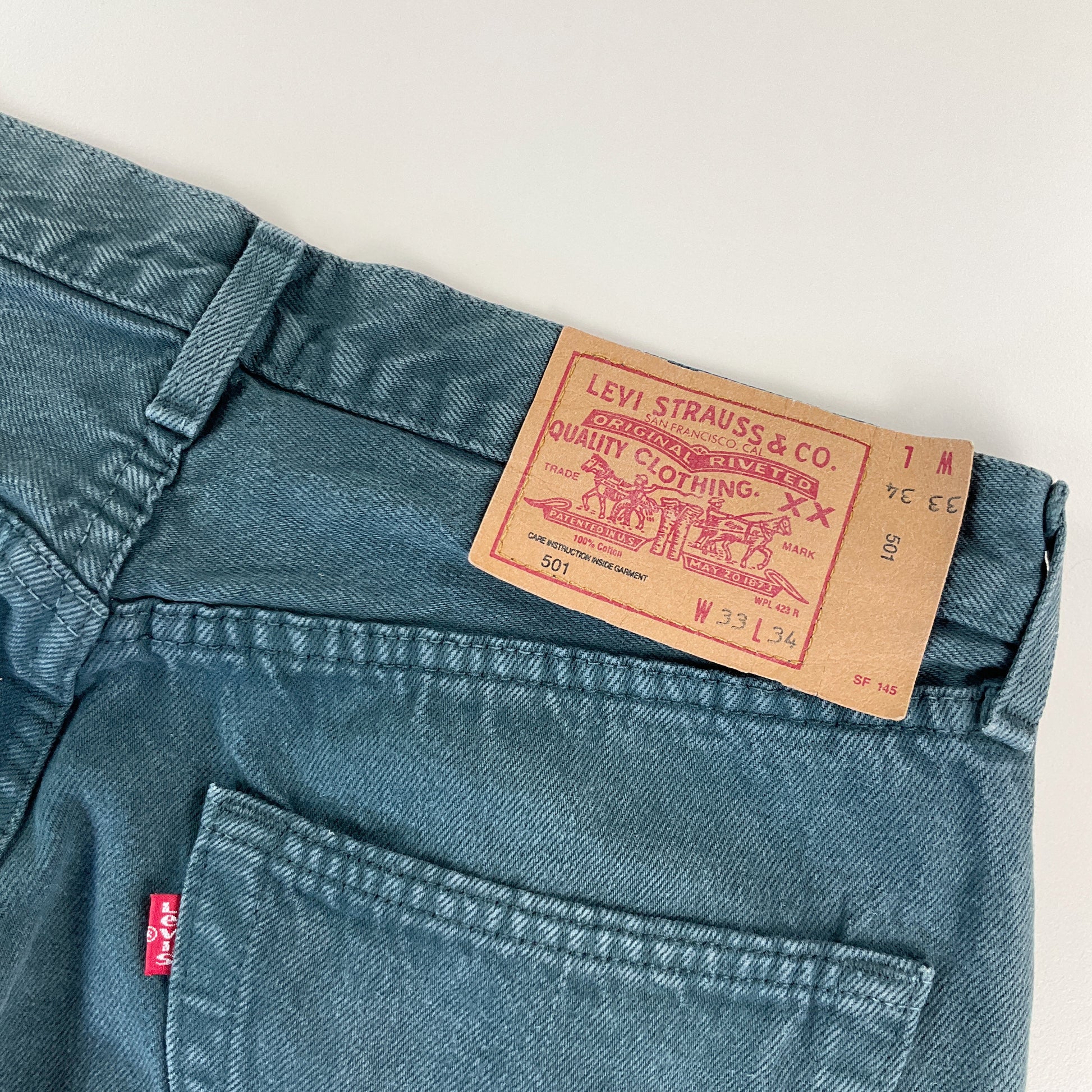 Levi's 90s 501 Lot Denim Jeans - W33 L34-LEVI'S-olesstore-vintage-secondhand-shop-austria-österreich
