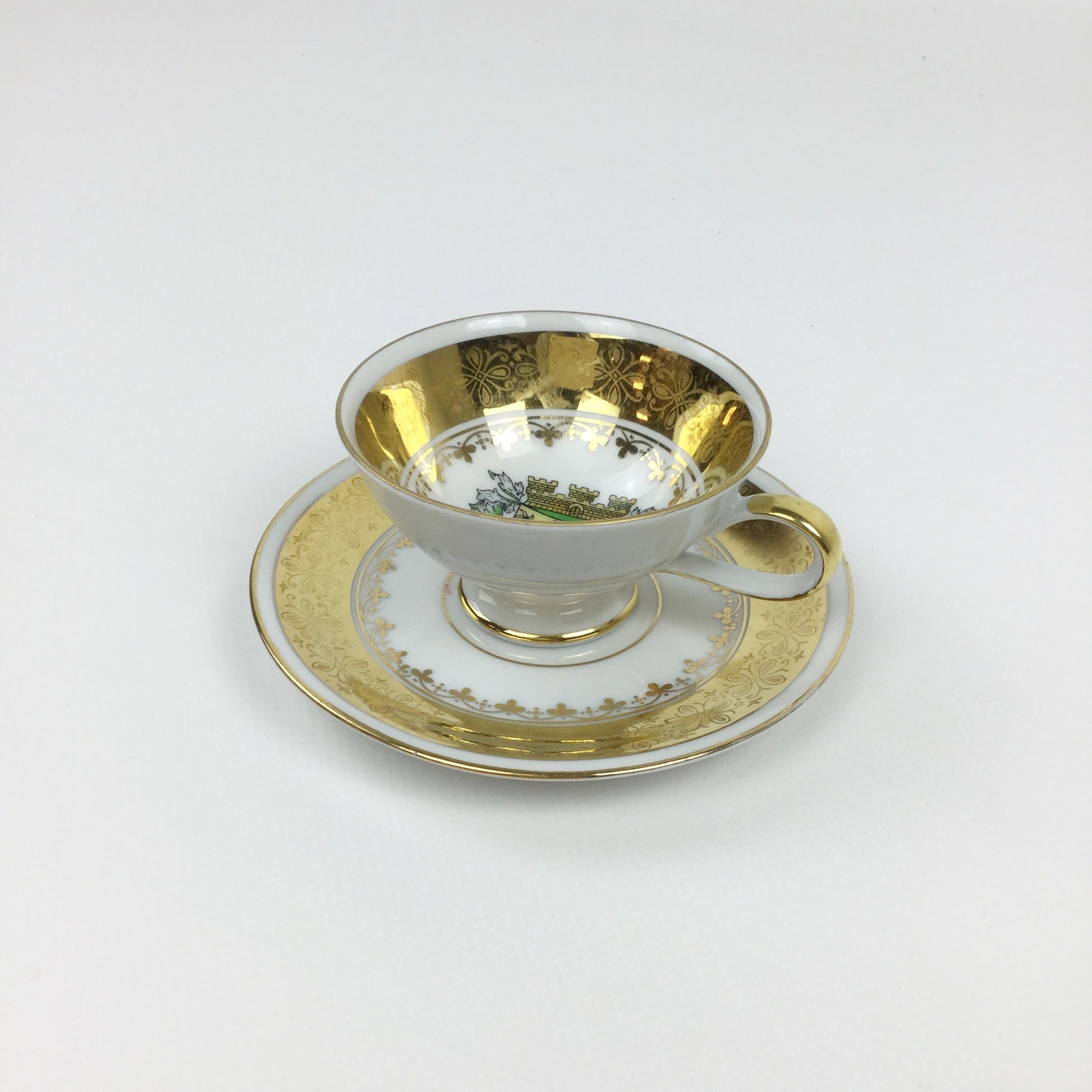 Mocha 2-Part Coffee Cup Salzburg 1950/1960-olesstore-vintage-secondhand-shop-austria-österreich