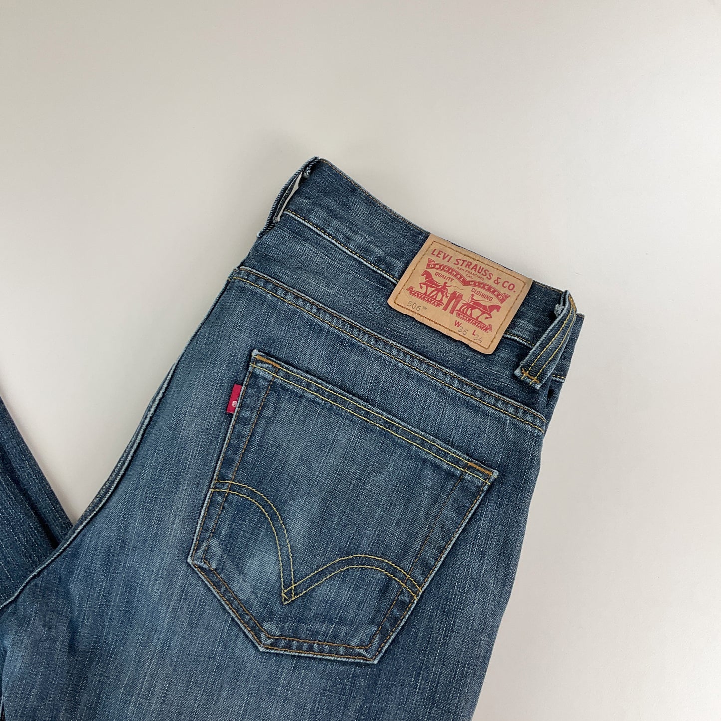 Levi's 506 Lot Denim Jeans - W36 L34-LEVI'S-olesstore-vintage-secondhand-shop-austria-österreich