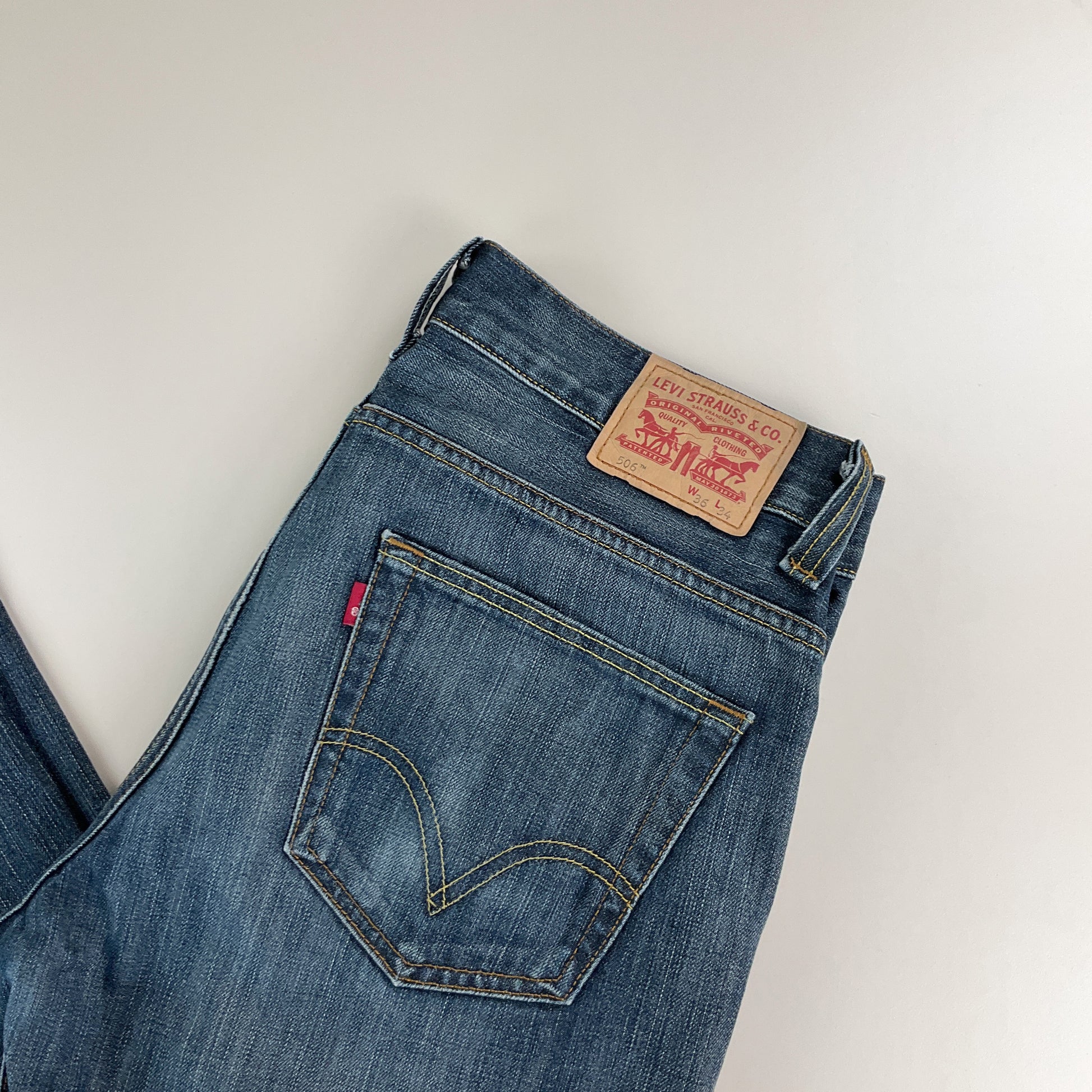Levi's 506 Lot Denim Jeans - W36 L34-LEVI'S-olesstore-vintage-secondhand-shop-austria-österreich