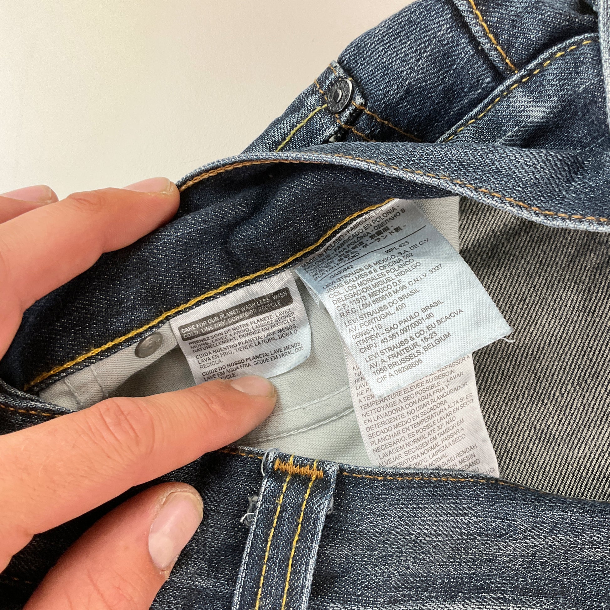 Levi's 506 Lot Denim Jeans - W36 L34-LEVI'S-olesstore-vintage-secondhand-shop-austria-österreich