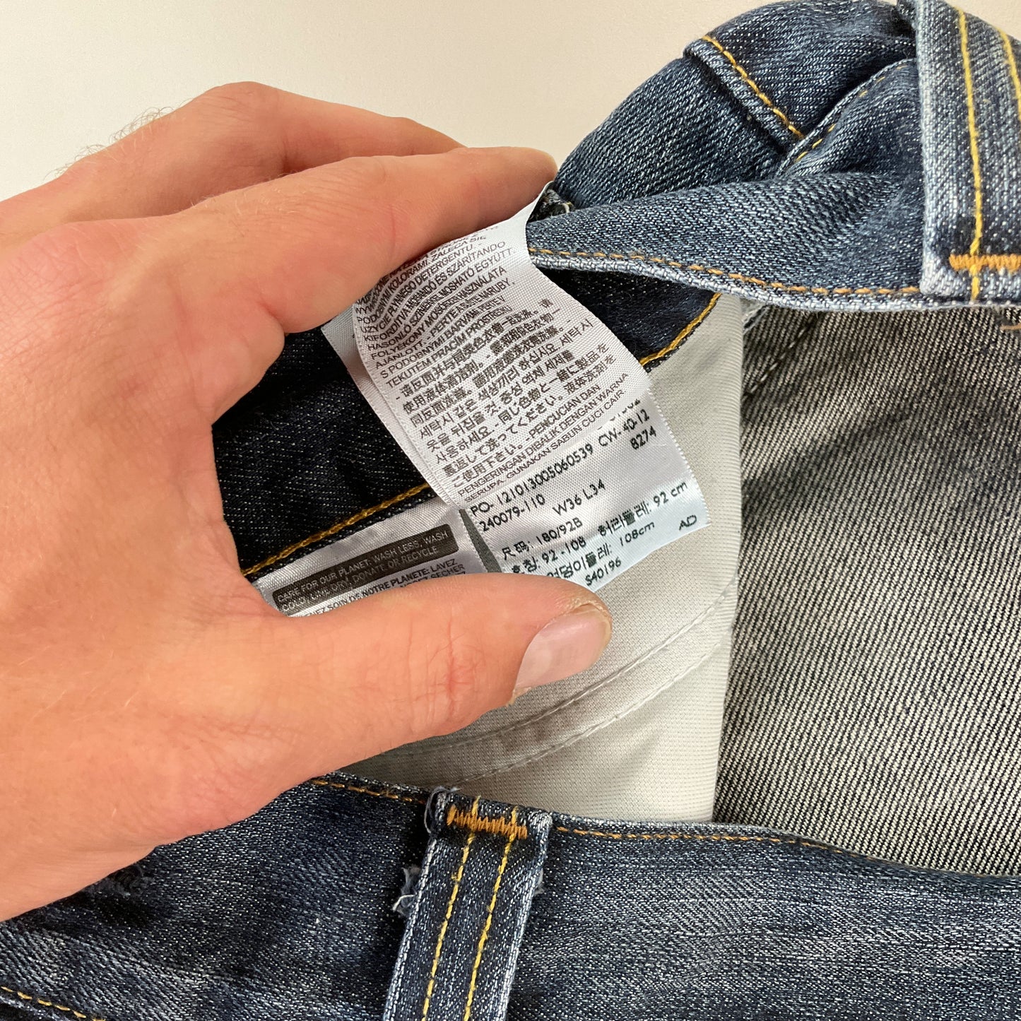 Levi's 506 Lot Denim Jeans - W36 L34-LEVI'S-olesstore-vintage-secondhand-shop-austria-österreich