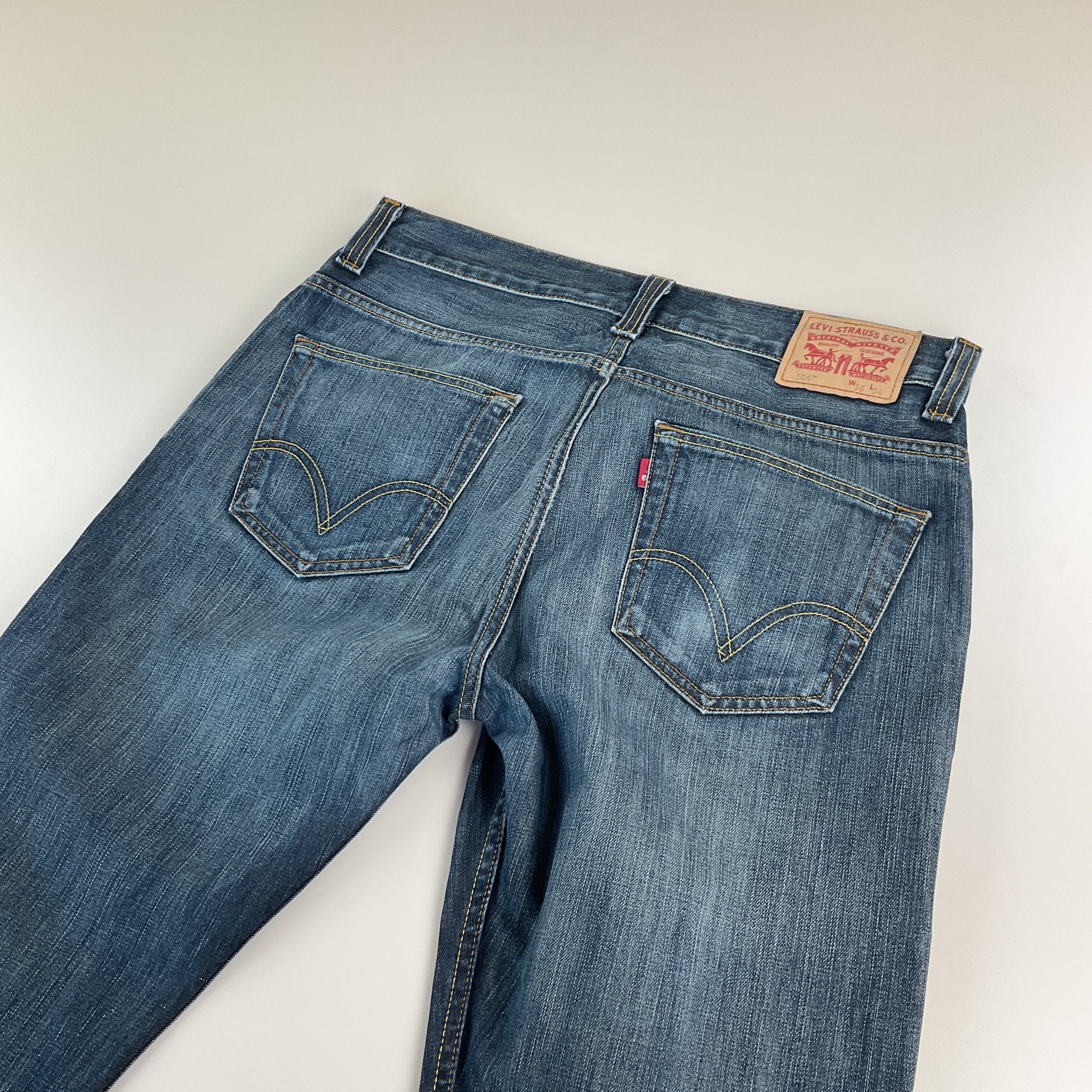 Levi's 506 Lot Denim Jeans - W36 L34-LEVI'S-olesstore-vintage-secondhand-shop-austria-österreich