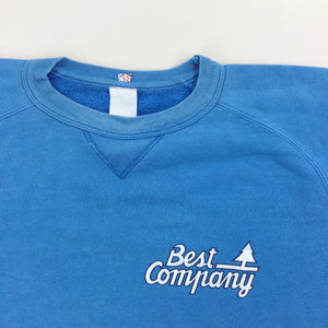 Best Company Sweatshirt - Small-BEST COMPANY-olesstore-vintage-secondhand-shop-austria-österreich