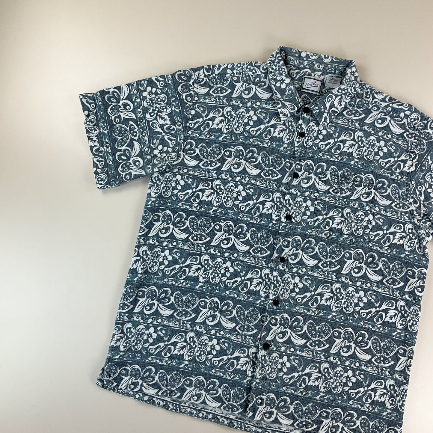 San Dino Summer Hemd - Large-san dino-olesstore-vintage-secondhand-shop-austria-österreich