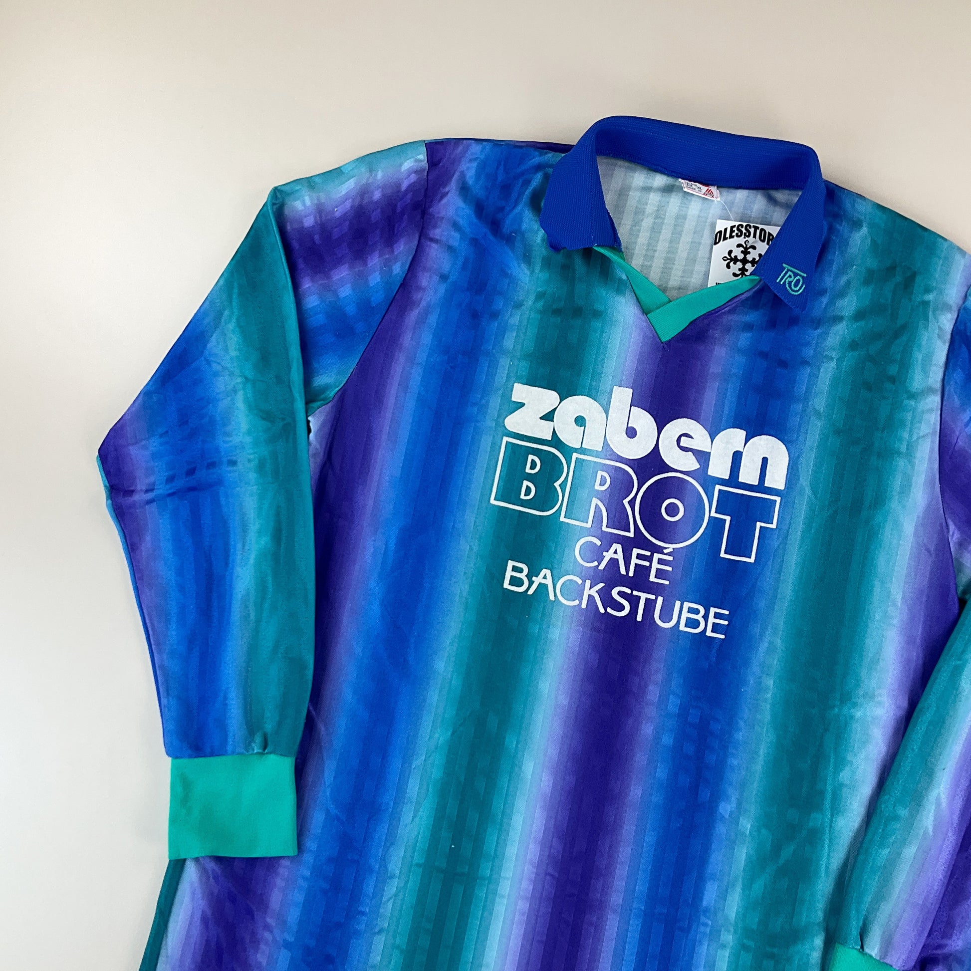 Tro 80s Sport Fußball Trikot - XL-TRO-olesstore-vintage-secondhand-shop-austria-österreich