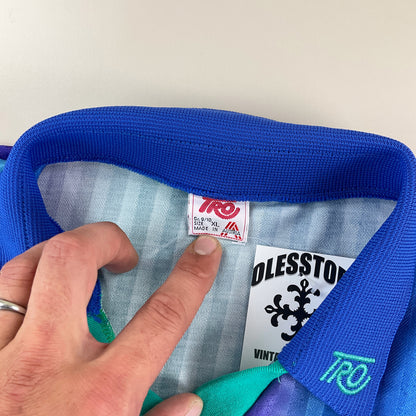 Tro 80s Sport Fußball Trikot - XL-TRO-olesstore-vintage-secondhand-shop-austria-österreich