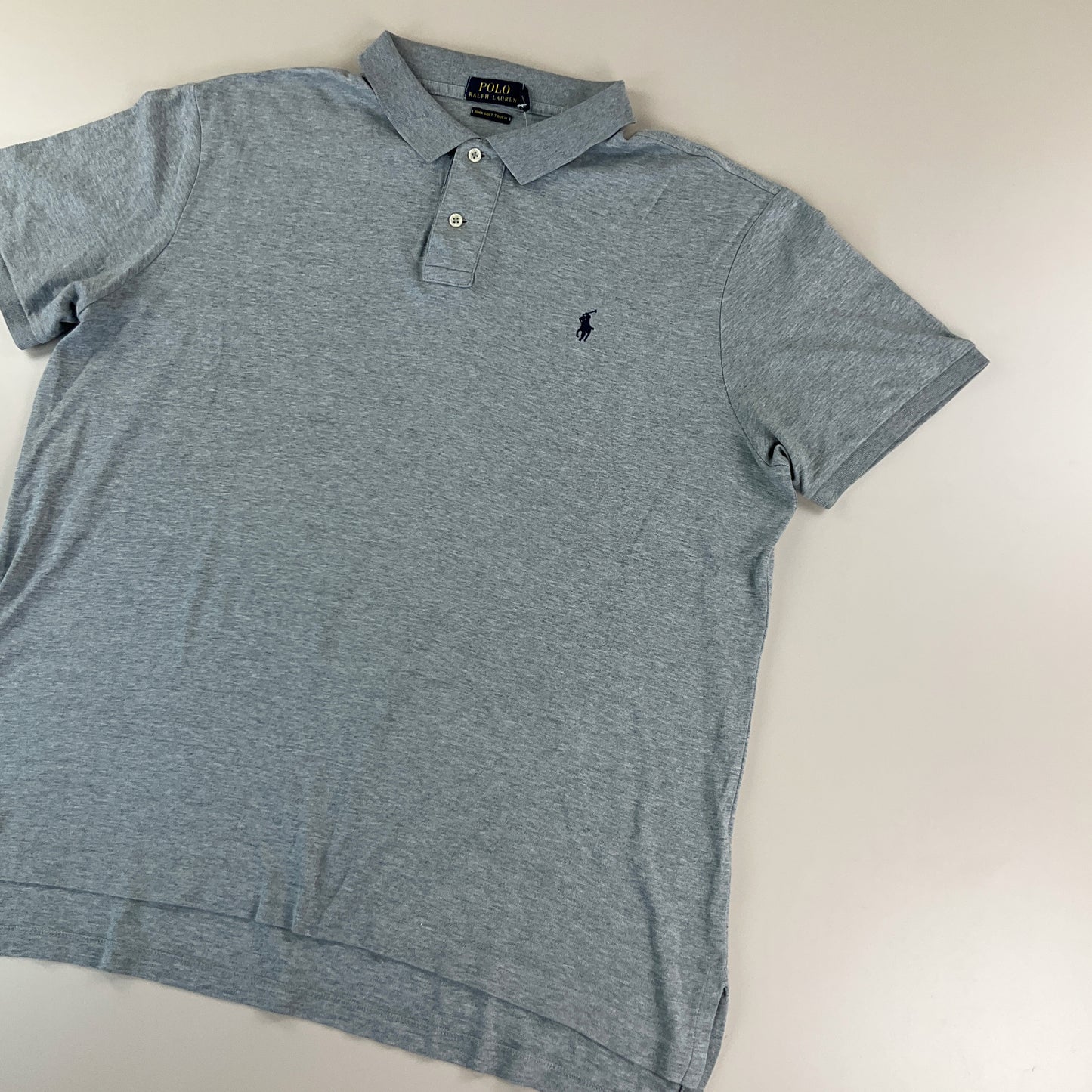 Ralph Lauren Prima Soft Touch Polo Shirt - XL-RALPH LAUREN-olesstore-vintage-secondhand-shop-austria-österreich