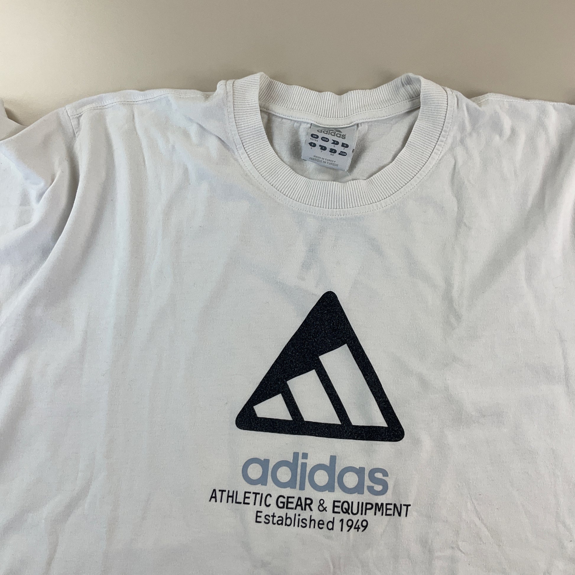 Adidas 00s Athletic Gear T-Shirt - Large-ADIDAS-olesstore-vintage-secondhand-shop-austria-österreich