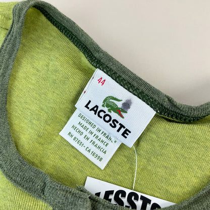 Lacoste Knopf T-Shirt - Damen/44-LACOSTE-olesstore-vintage-secondhand-shop-austria-österreich
