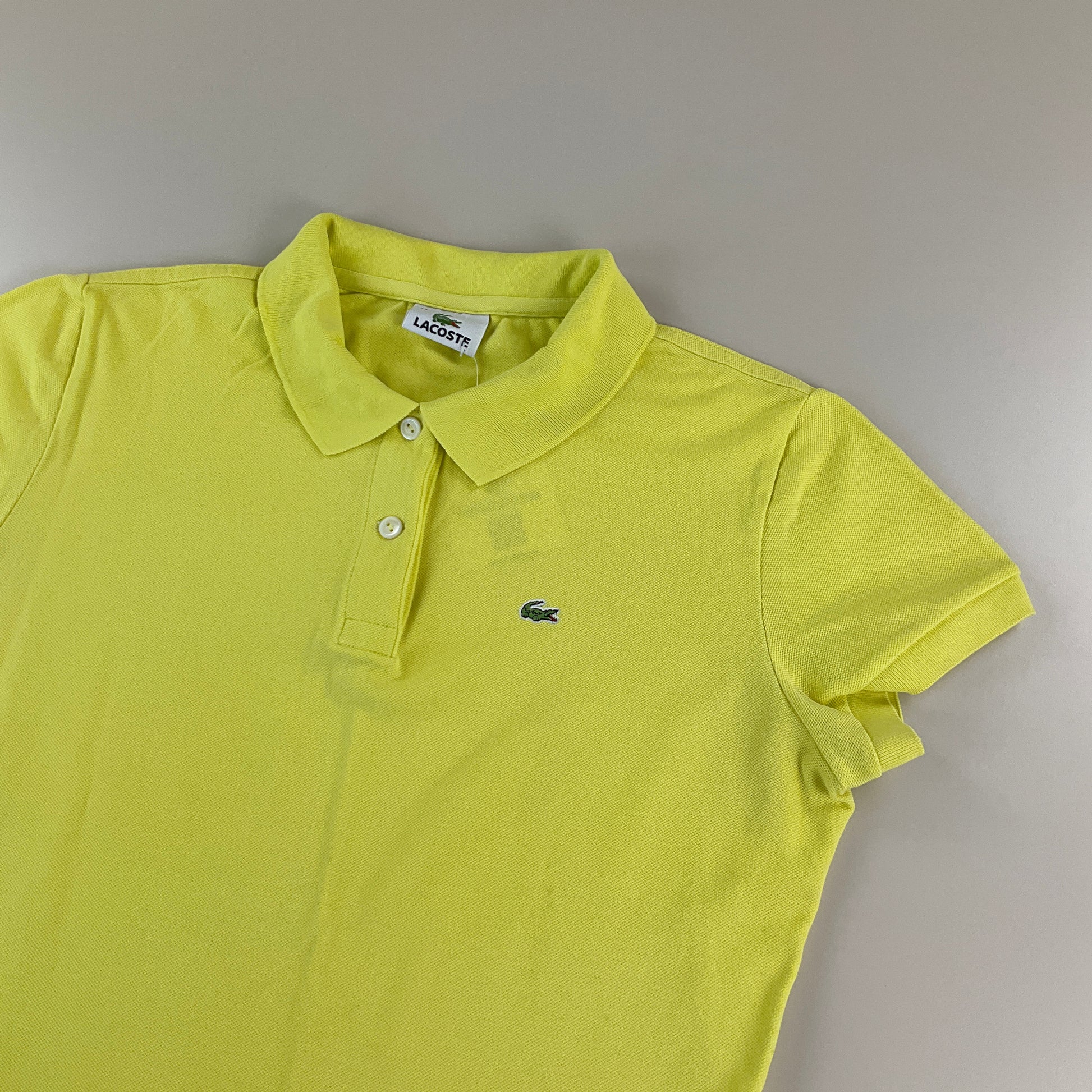 Lacoste Basic Polo Shirt - Damen/44-LACOSTE-olesstore-vintage-secondhand-shop-austria-österreich