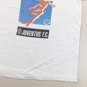 Dixan Juventus Turin Lega Calcio Uisp T-Shirt - Large-TEXI-olesstore-vintage-secondhand-shop-austria-österreich