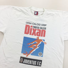 Load image into Gallery viewer, Dixan Juventus Turin Lega Calcio Uisp T-Shirt - Large-TEXI-olesstore-vintage-secondhand-shop-austria-österreich