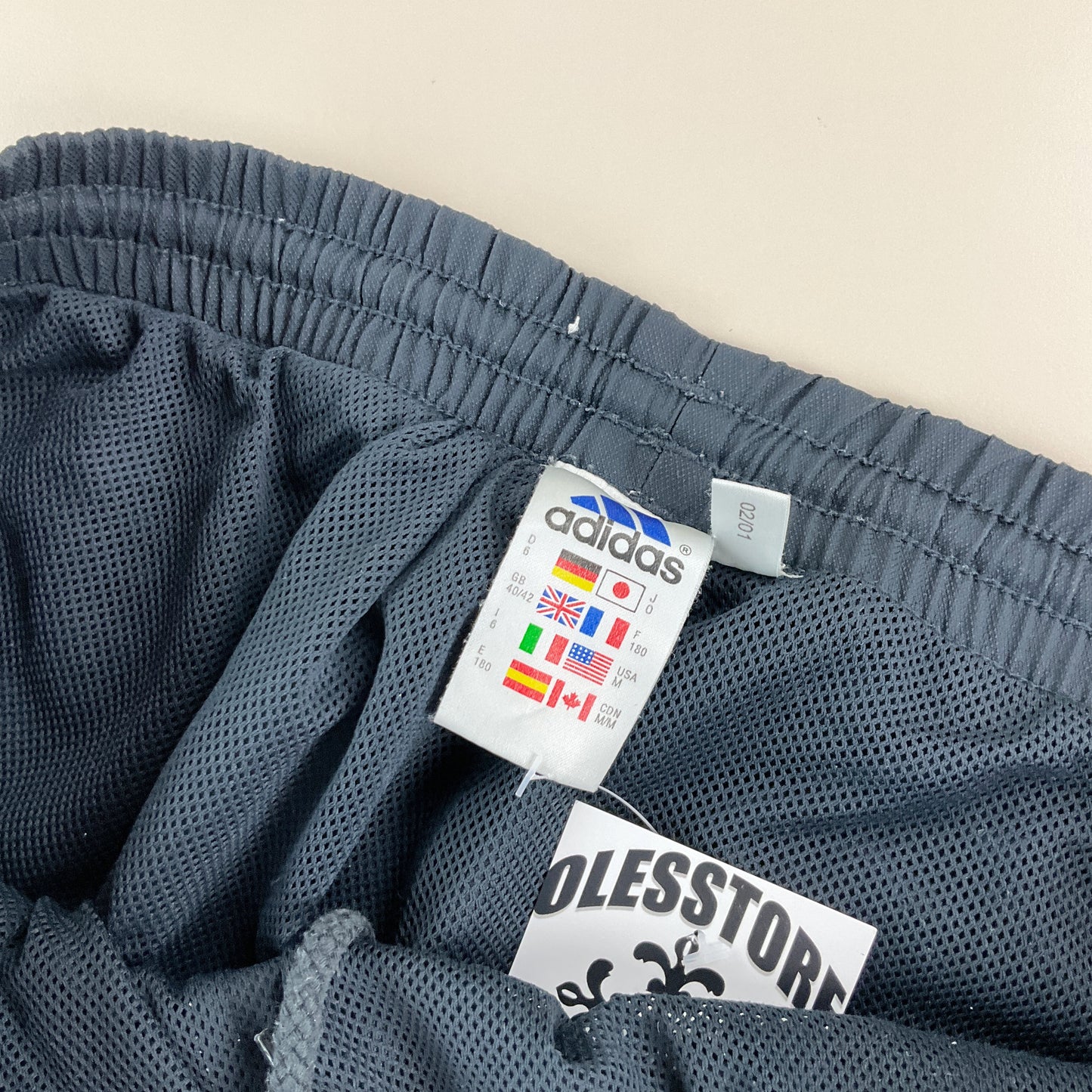 Adidas 90s Basic Jogginghose - Medium-ADIDAS-olesstore-vintage-secondhand-shop-austria-österreich