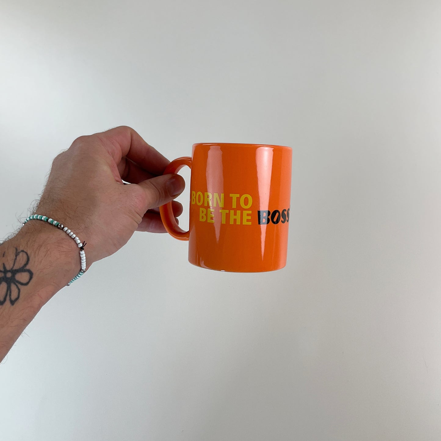 Hugo Boss "Born to be the Boss" Tasse-HUGO BOSS-olesstore-vintage-secondhand-shop-austria-österreich