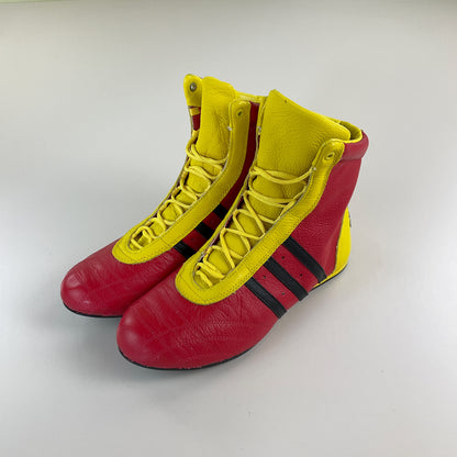 Adidas 2007 Retro Leder Schuhe - EU 38 2/3-Adidas-olesstore-vintage-secondhand-shop-austria-österreich