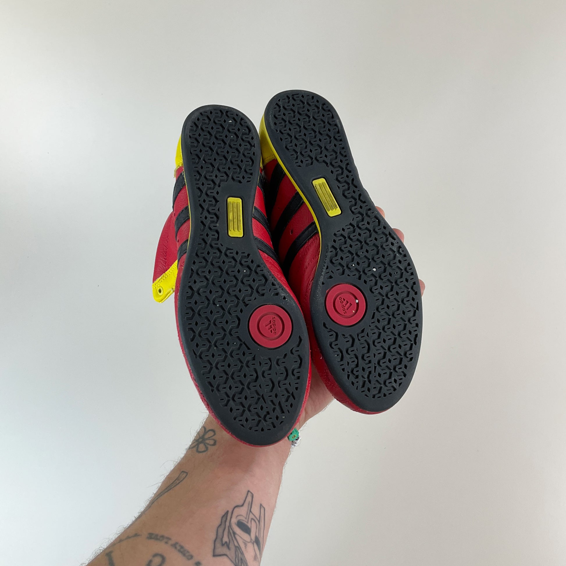 Adidas 2007 Retro Leder Schuhe - EU 38 2/3-Adidas-olesstore-vintage-secondhand-shop-austria-österreich