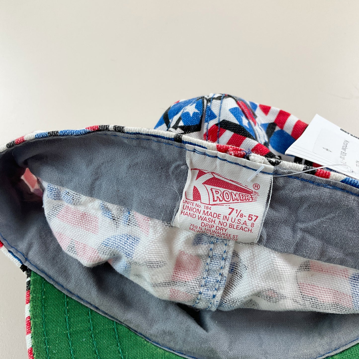 Kromber Conductor 80s USA Cap - 7 1/8-Kromber-olesstore-vintage-secondhand-shop-austria-österreich