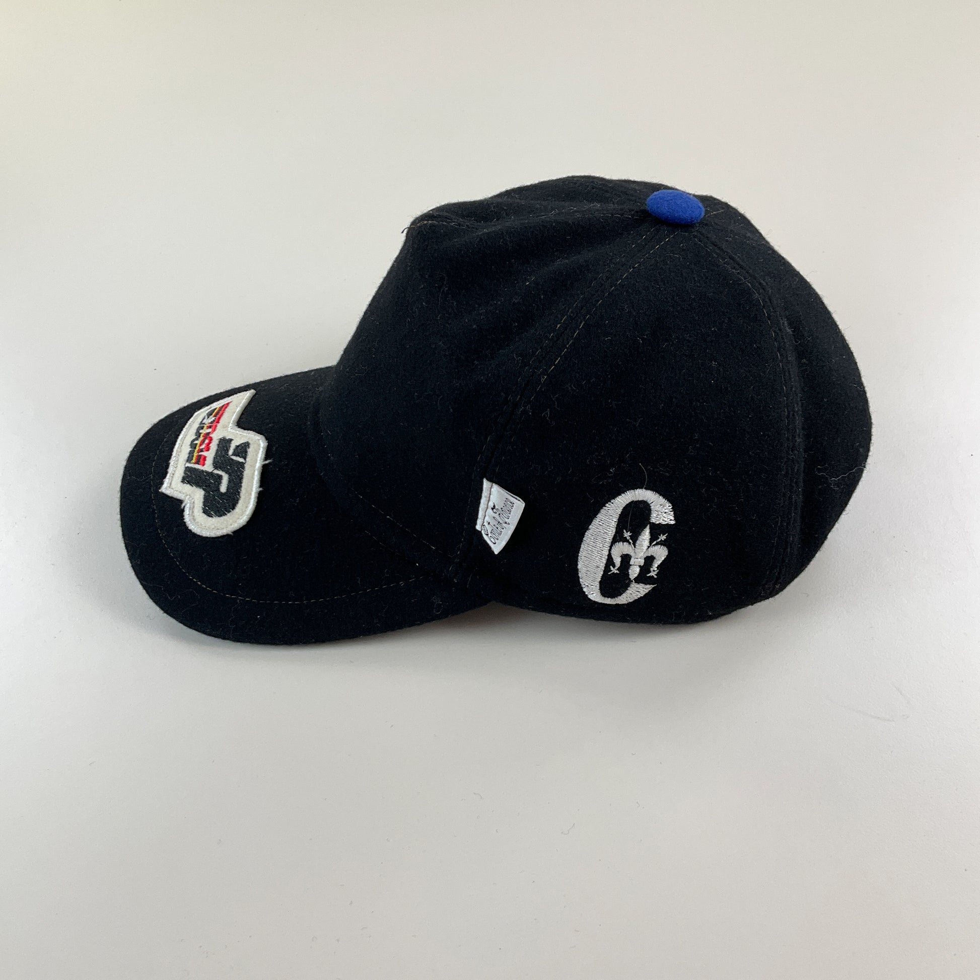 Conte of Florence 90s Woll- Cap-CONTE OF FLORENCE-olesstore-vintage-secondhand-shop-austria-österreich