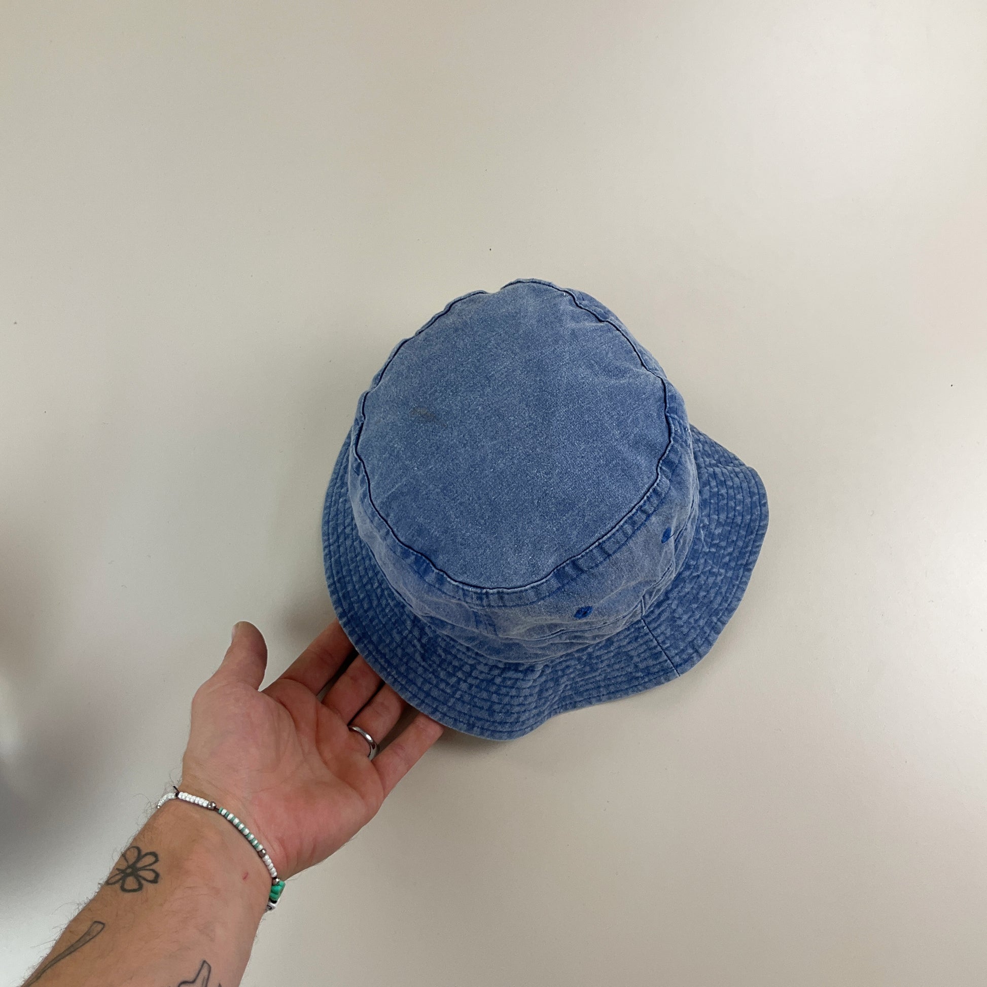 Ralph Lauren Polo Sport Denim Bucket Hat - S/M-RALPH LAUREN-olesstore-vintage-secondhand-shop-austria-österreich