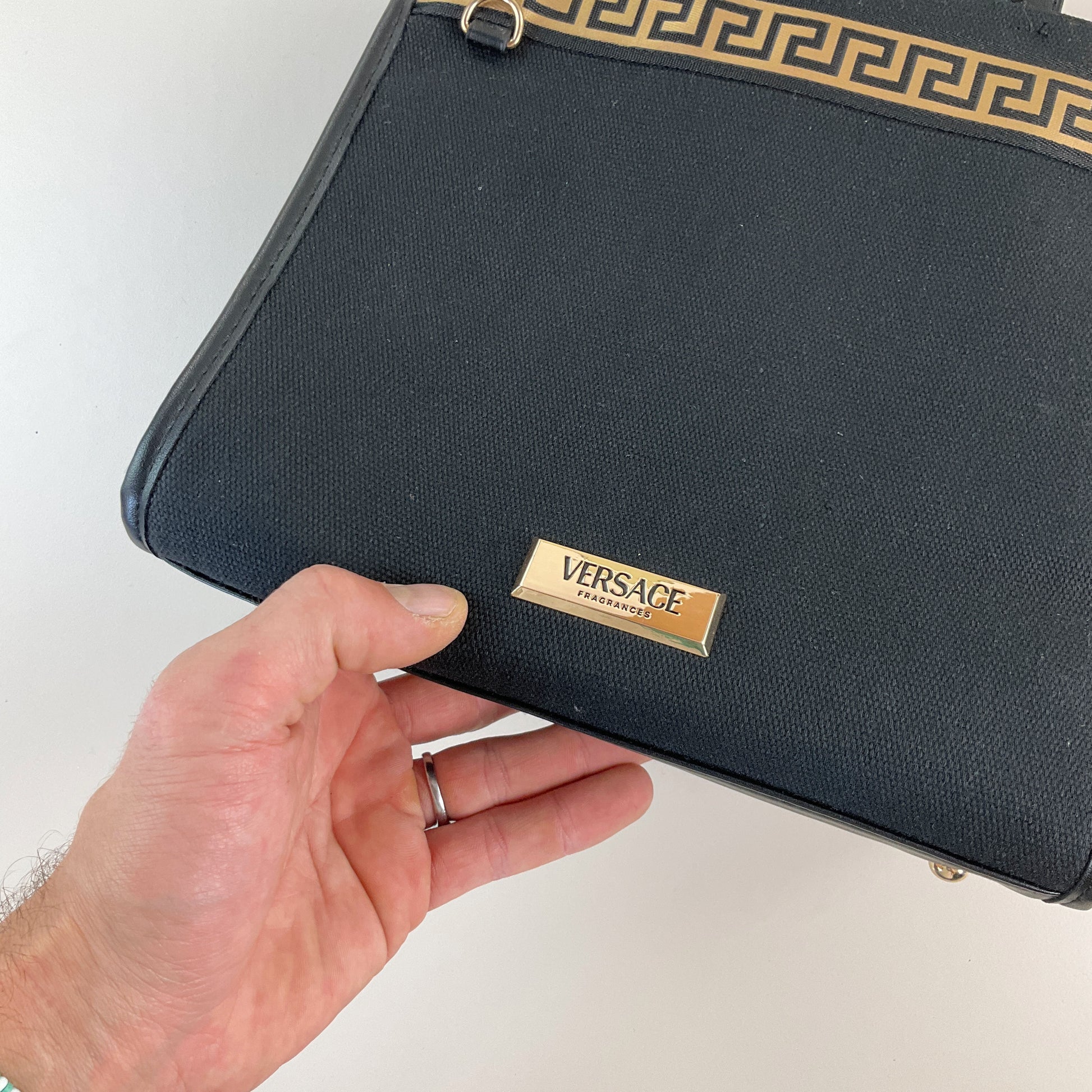 Versace Fragrances Tasche-VERSACE-olesstore-vintage-secondhand-shop-austria-österreich