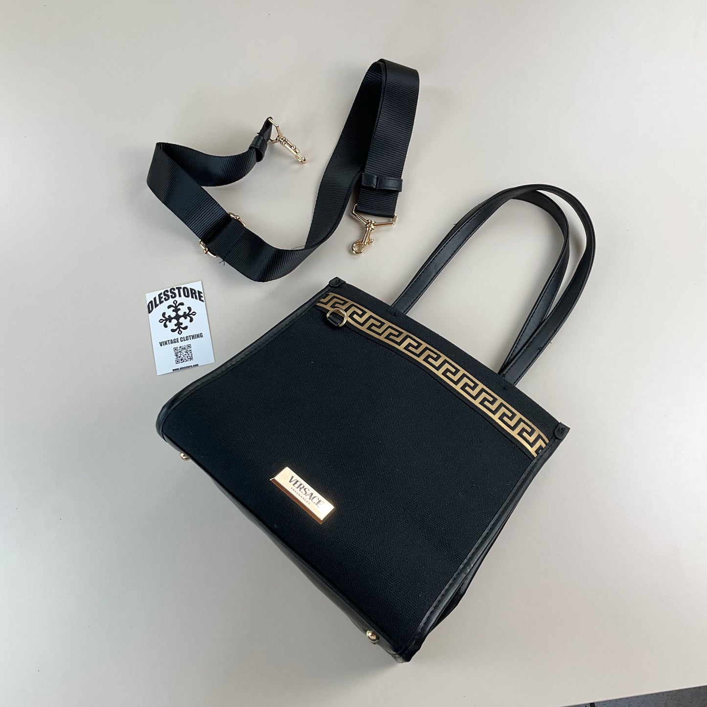 Versace Fragrances Tasche-VERSACE-olesstore-vintage-secondhand-shop-austria-österreich