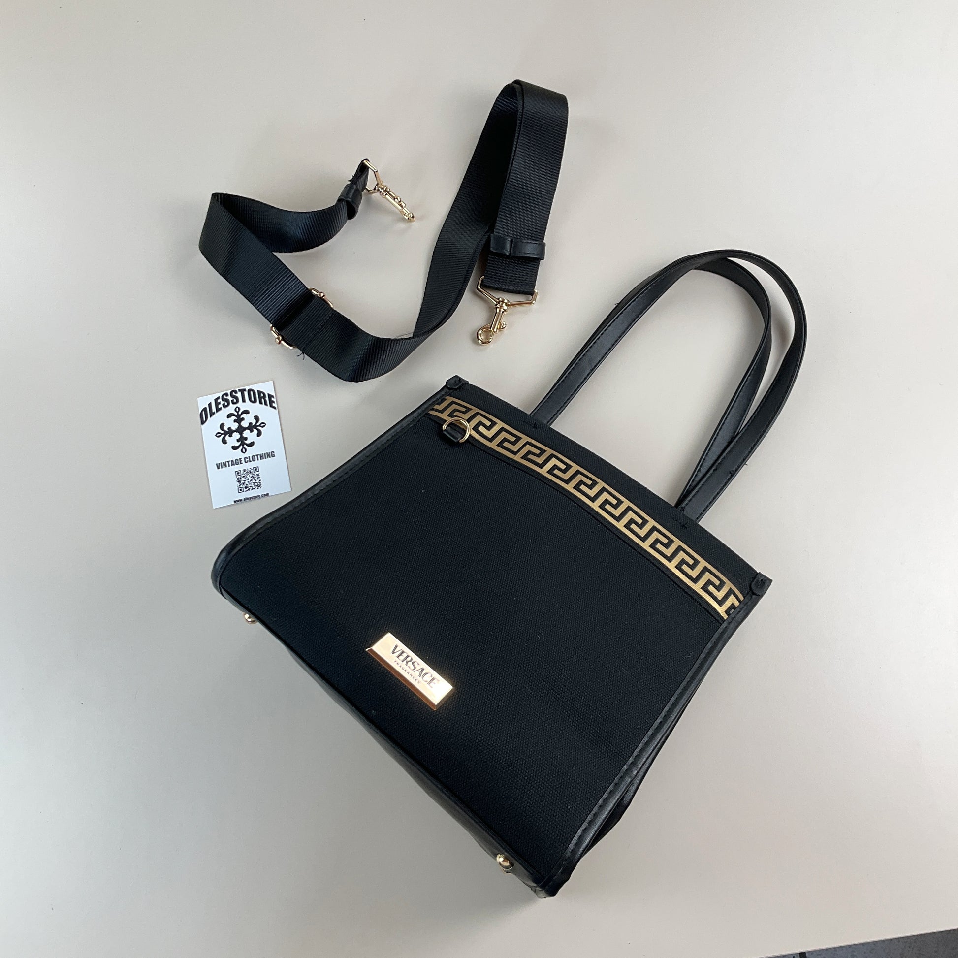 Versace Fragrances Tasche-VERSACE-olesstore-vintage-secondhand-shop-austria-österreich