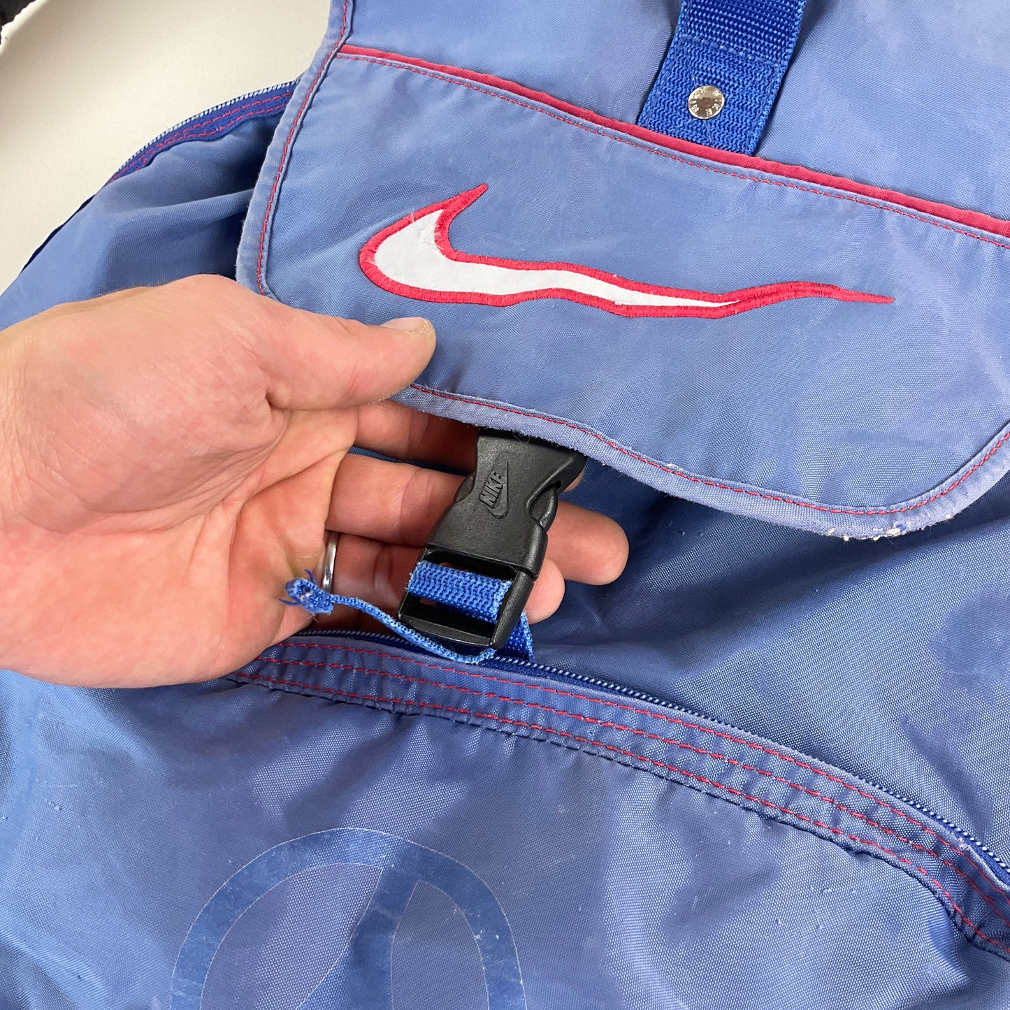 Nike 90s PSG Paris Saint German Rucksack-NIKE-olesstore-vintage-secondhand-shop-austria-österreich