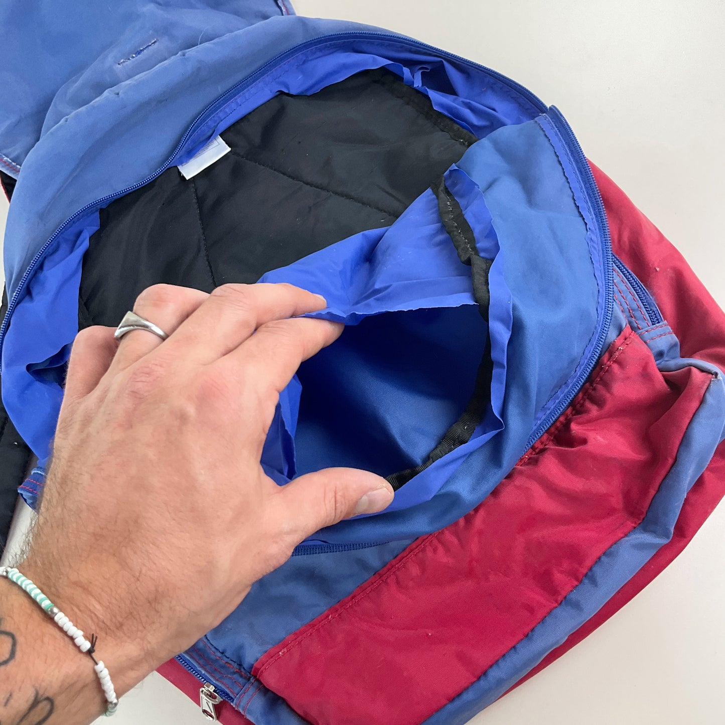 Nike 90s PSG Paris Saint German Rucksack-NIKE-olesstore-vintage-secondhand-shop-austria-österreich