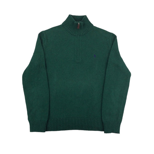 Ralph Lauren 1/4 Zip Sweatshirt - Small-RALPH LAUREN-olesstore-vintage-secondhand-shop-austria-österreich