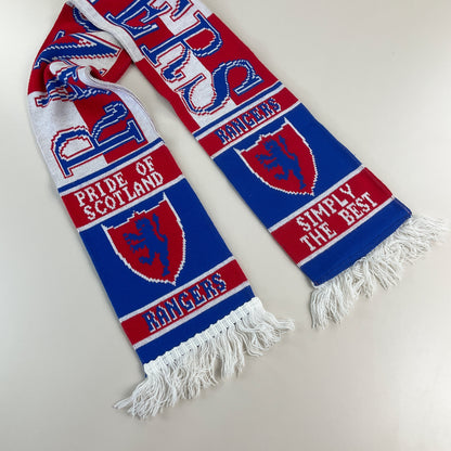 Rangers Scotland 90s Schal-Rangers-olesstore-vintage-secondhand-shop-austria-österreich
