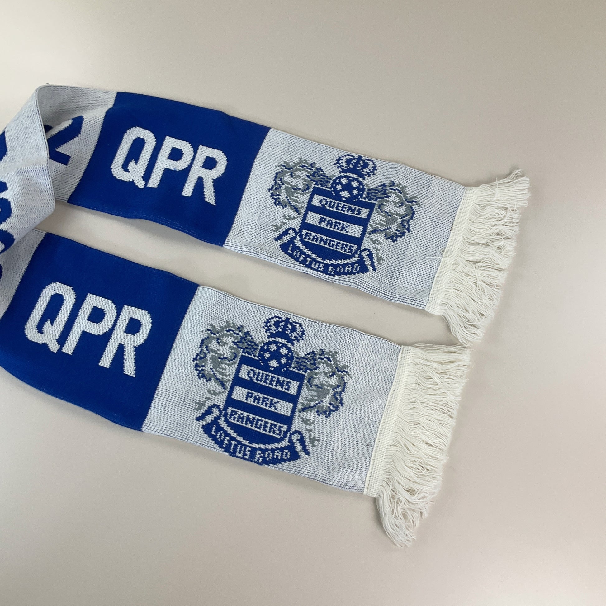 Queens Park Rangers 90s Schal-Queens Park Rangers-olesstore-vintage-secondhand-shop-austria-österreich