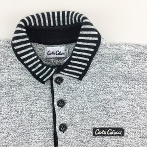 Carlo Colucci 90s Oversized Sweatshirt - Small-CARLO COLUCCI-olesstore-vintage-secondhand-shop-austria-österreich