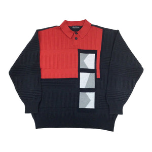 Carlo Colucci 90s Sweatshirt - XL-CARLO COLUCCI-olesstore-vintage-secondhand-shop-austria-österreich