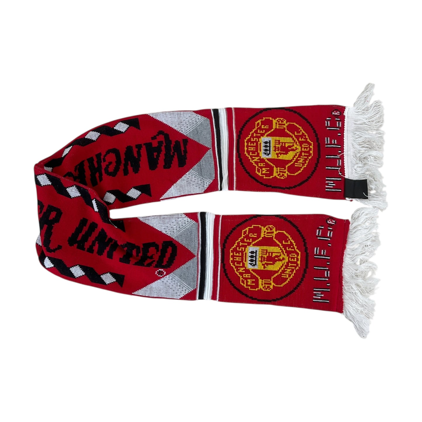 Manchester United 90s Schal-Manchester United-olesstore-vintage-secondhand-shop-austria-österreich