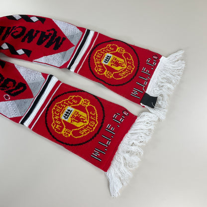 Manchester United 90s Schal-Manchester United-olesstore-vintage-secondhand-shop-austria-österreich