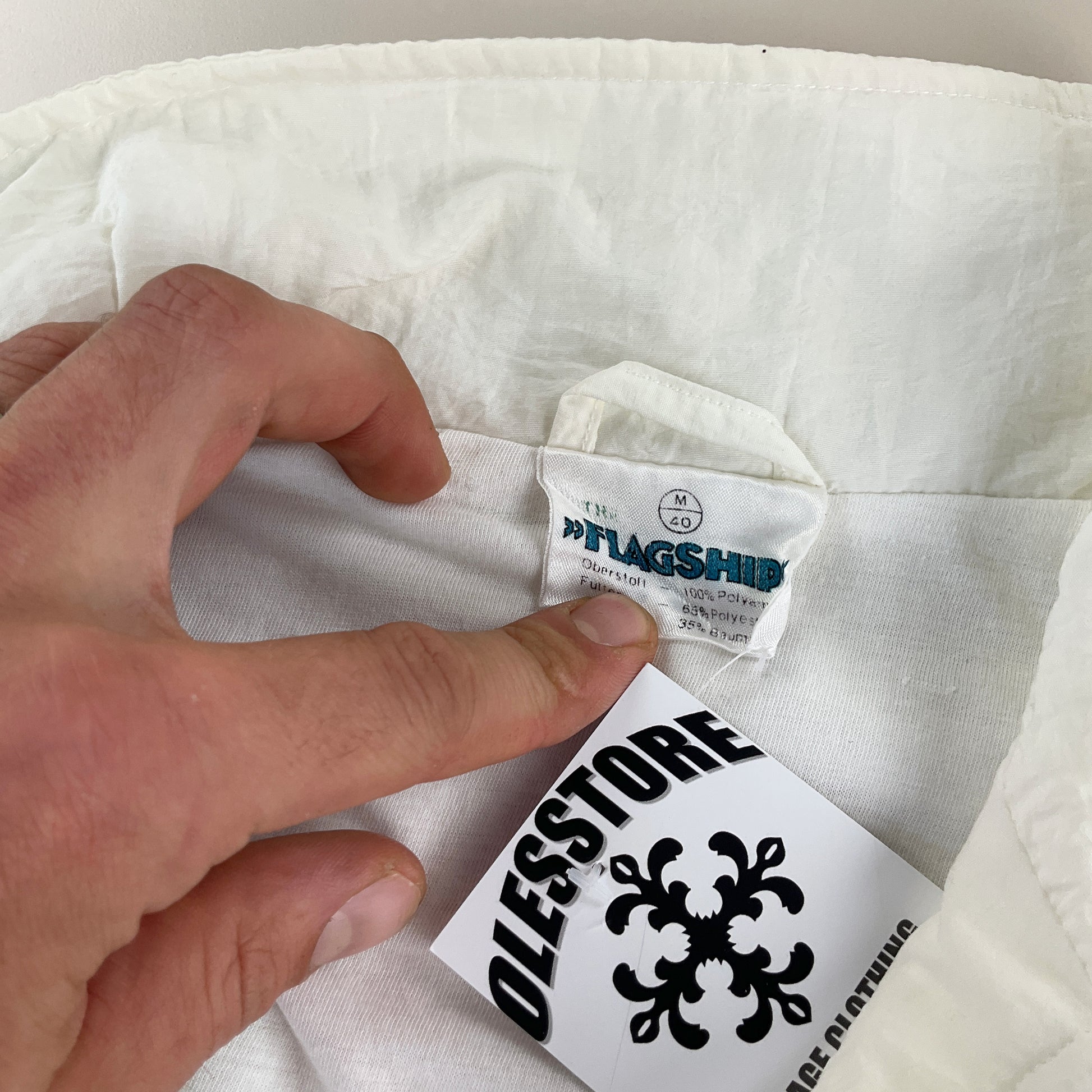 Flagship 90s Retro Jacke - Medium-Flagship-olesstore-vintage-secondhand-shop-austria-österreich