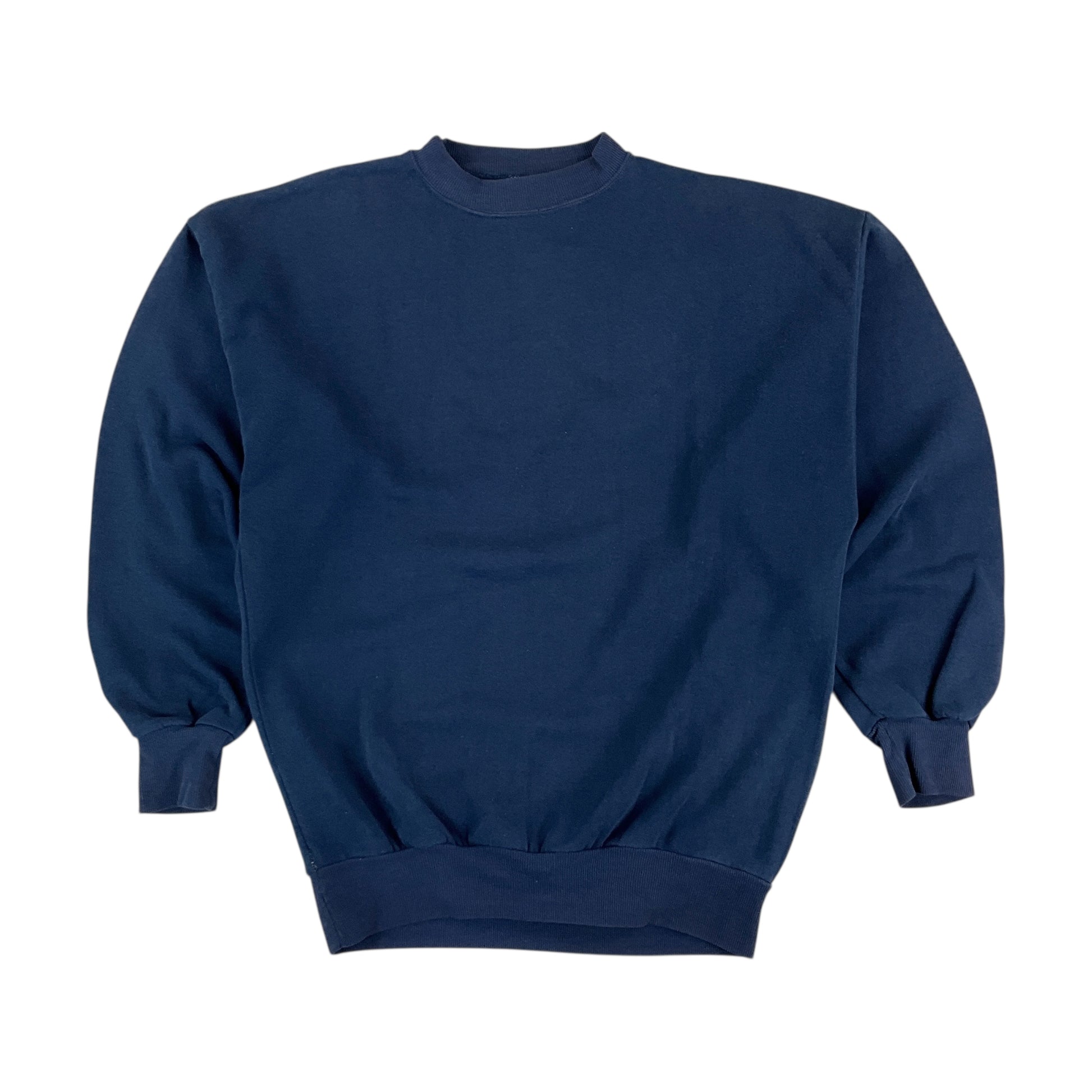 Plain 90s Sweatshirt - Large-HANES-olesstore-vintage-secondhand-shop-austria-österreich