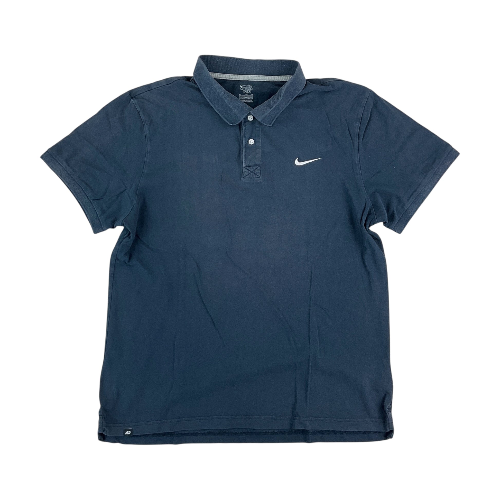 Nike Swoosh Basic Polo Shirt - XL-NIKE-olesstore-vintage-secondhand-shop-austria-österreich