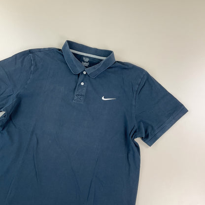 Nike Swoosh Basic Polo Shirt - XL-NIKE-olesstore-vintage-secondhand-shop-austria-österreich