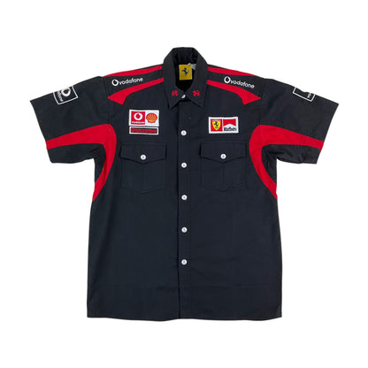 Ferrari 90s Hemd - XL-FERRARI-olesstore-vintage-secondhand-shop-austria-österreich