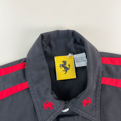 Ferrari 90s Hemd - XL-FERRARI-olesstore-vintage-secondhand-shop-austria-österreich
